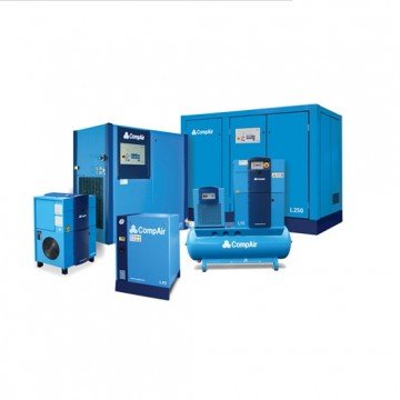 Oil Injected Rotary Screw Compressors  (Oil Flooded )